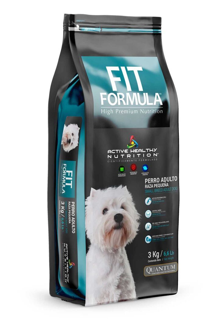 Fit Formula Perro Adulto Raza Pequeña 3 Kilos.