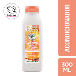 Acondicionador Garnier Fructis Hair Food Piña 300ml Cabello Largo