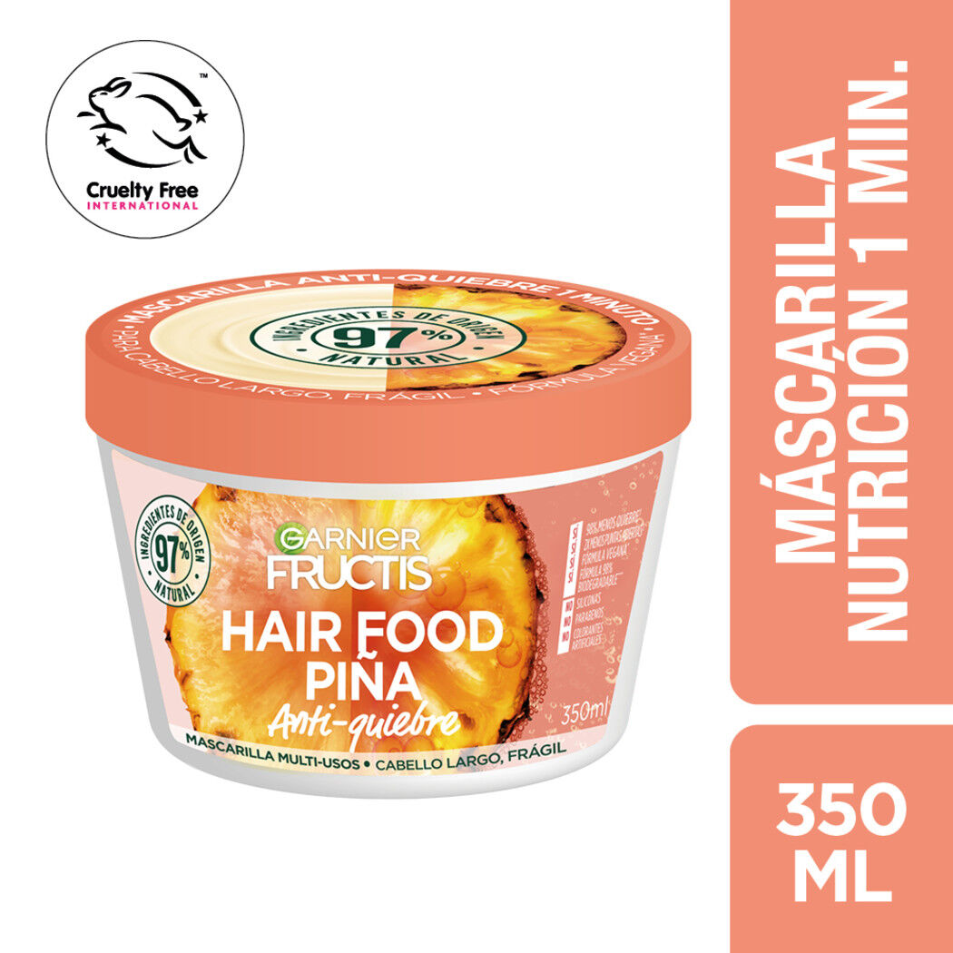 Garnier Fructis Hair Food Piña Mascarilla 350ml