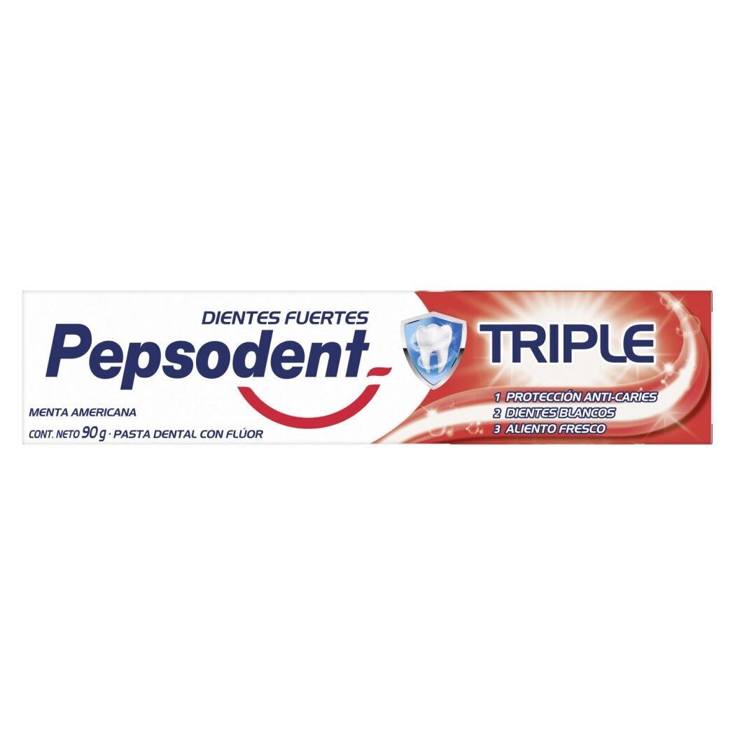 Pepsodent CD Triple Menta Americana 90g