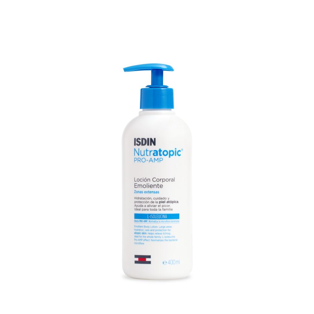 Isdin Loción Corporal Emoliente Nutratopic Pro-Amp 400ml