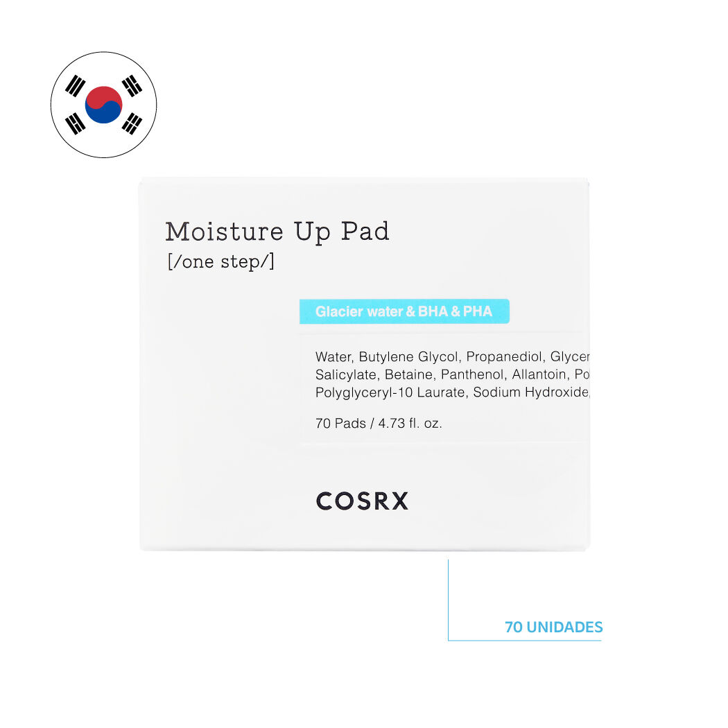 Cosrx One Step Moisture Up Pad 70 Unidades
