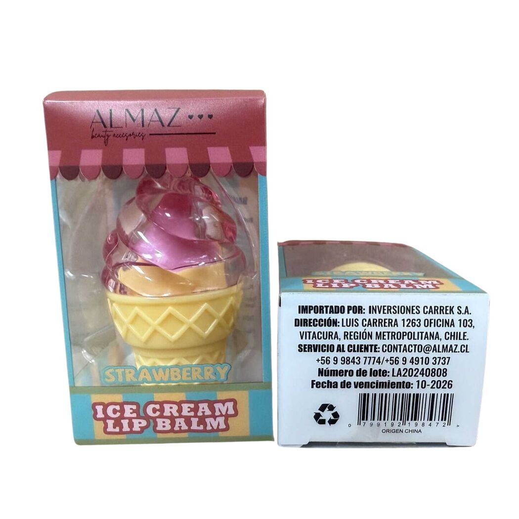 Ice Cream Lip Balm Bálsamo Labial
