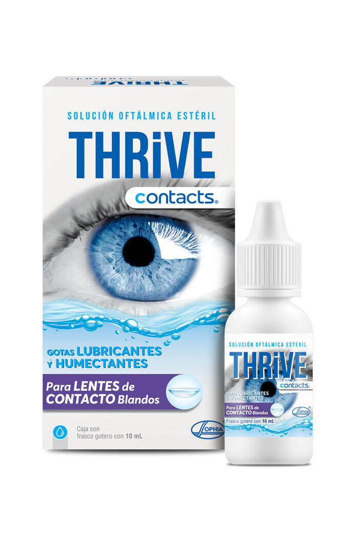 Thrive Contacts Gotas Lubricantes y Humectantes 10ml