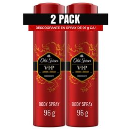 Desodorante en Spray para Hombre Old Spice VIP 150ml 2 Unidades