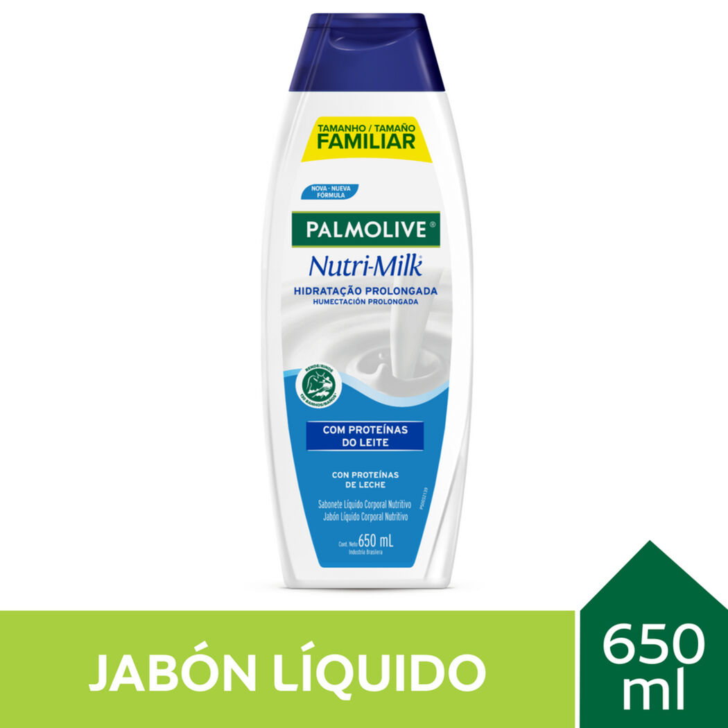 Jabón líquido Palmolive Nutri Milk® Hidratación Prolongada 650ml