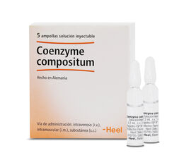 Coenzyme Compositum Inyectable 5 Ampollas