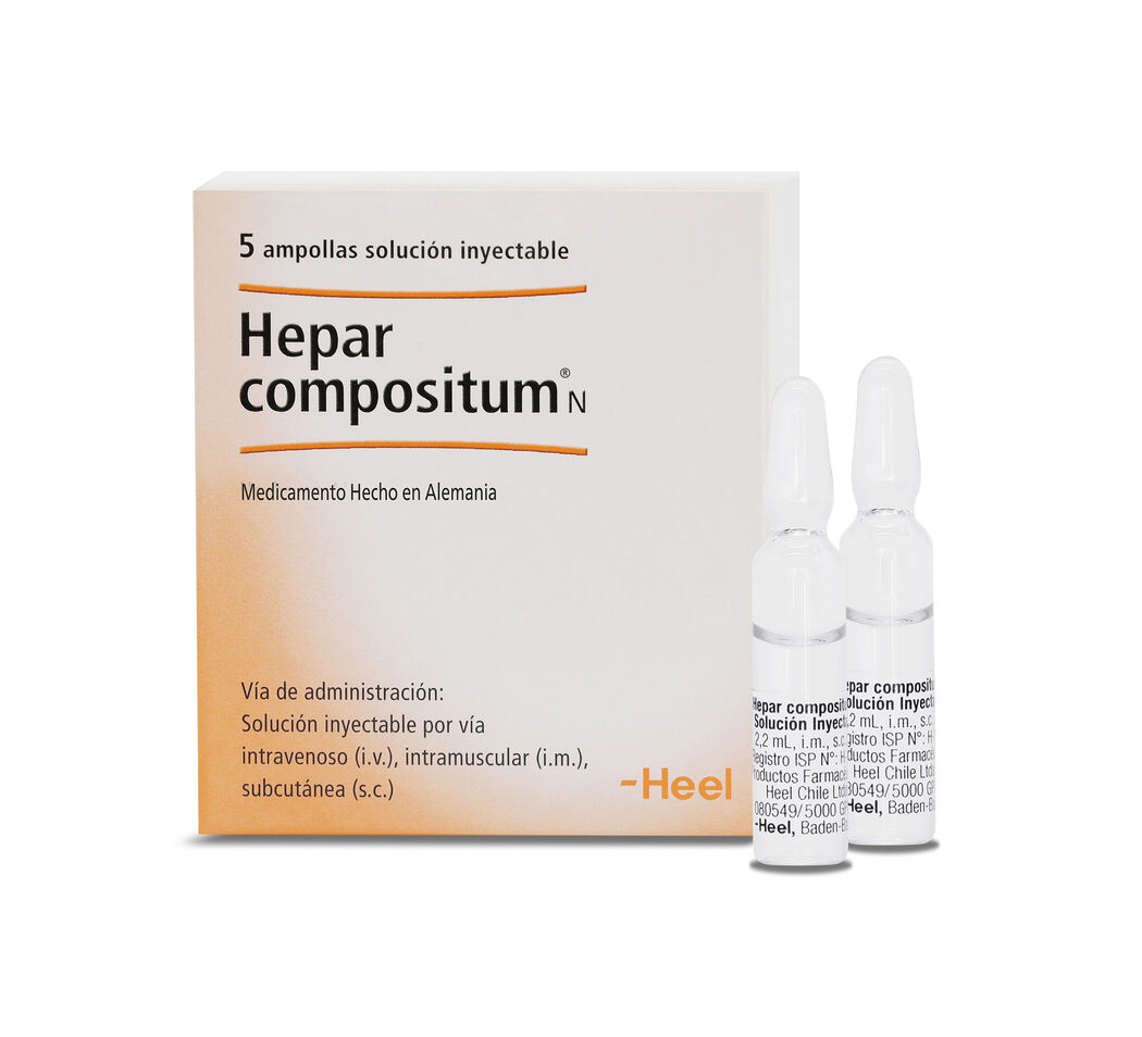 Hepar Compositum Inyectable 5 Ampollas