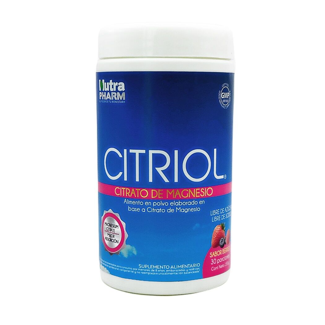Citriol Citrato Magnesio Nutrapharm 30 Gomitas