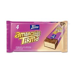 Ambrosia Chocolate con Leche 84grs 4 Unidades