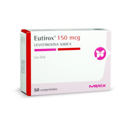 Eutirox 150 Levotiroxina 150 mcg 50 Comprimidos