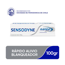 Sensodyne Rápido Alivio Blanqueador 100g