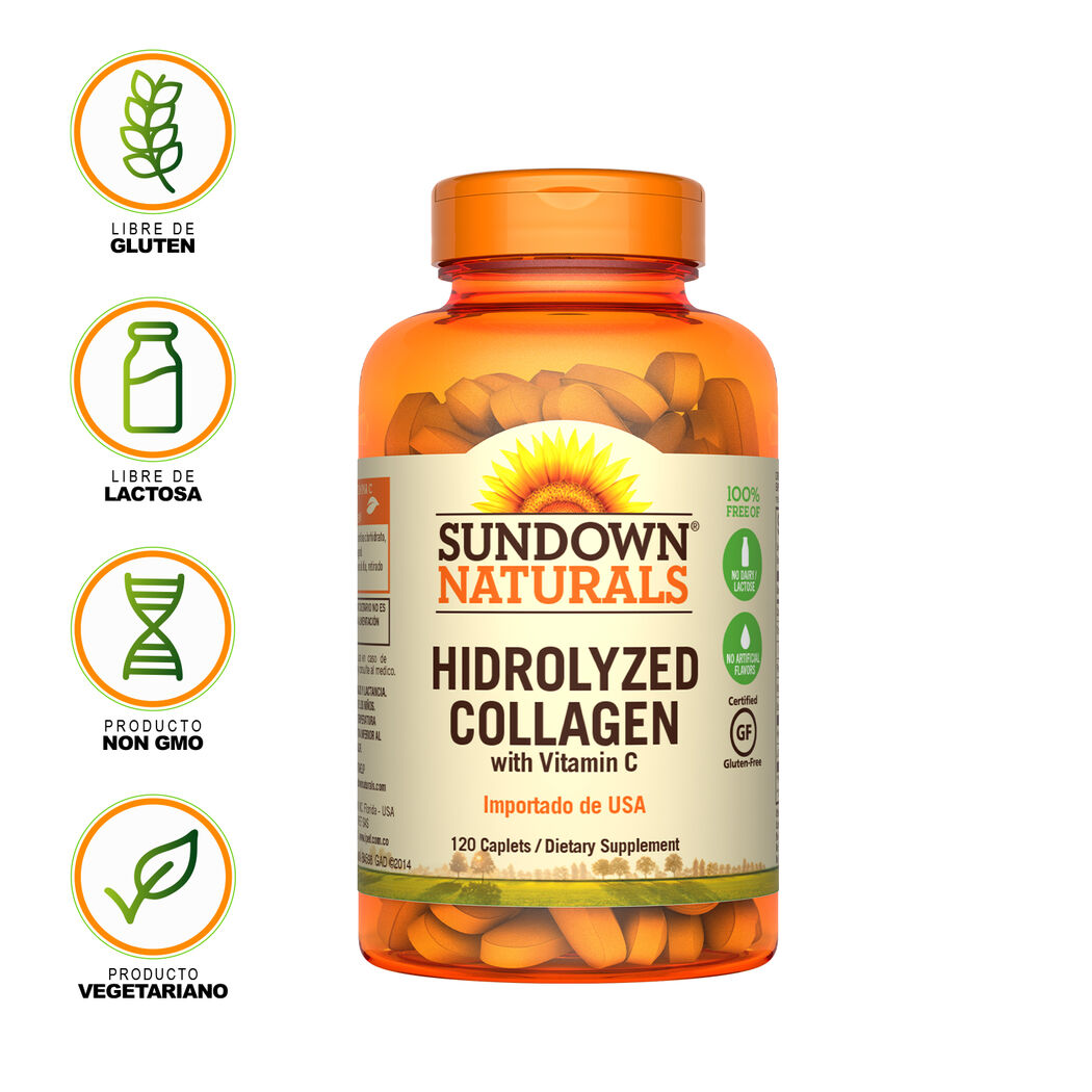 Colágeno Hidrolizado 4g con Vitamina C 120 Comprimidos