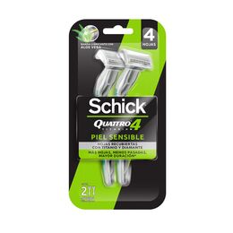 Máquina de Afeitar Quattro Titanium Desechable Sensitiv