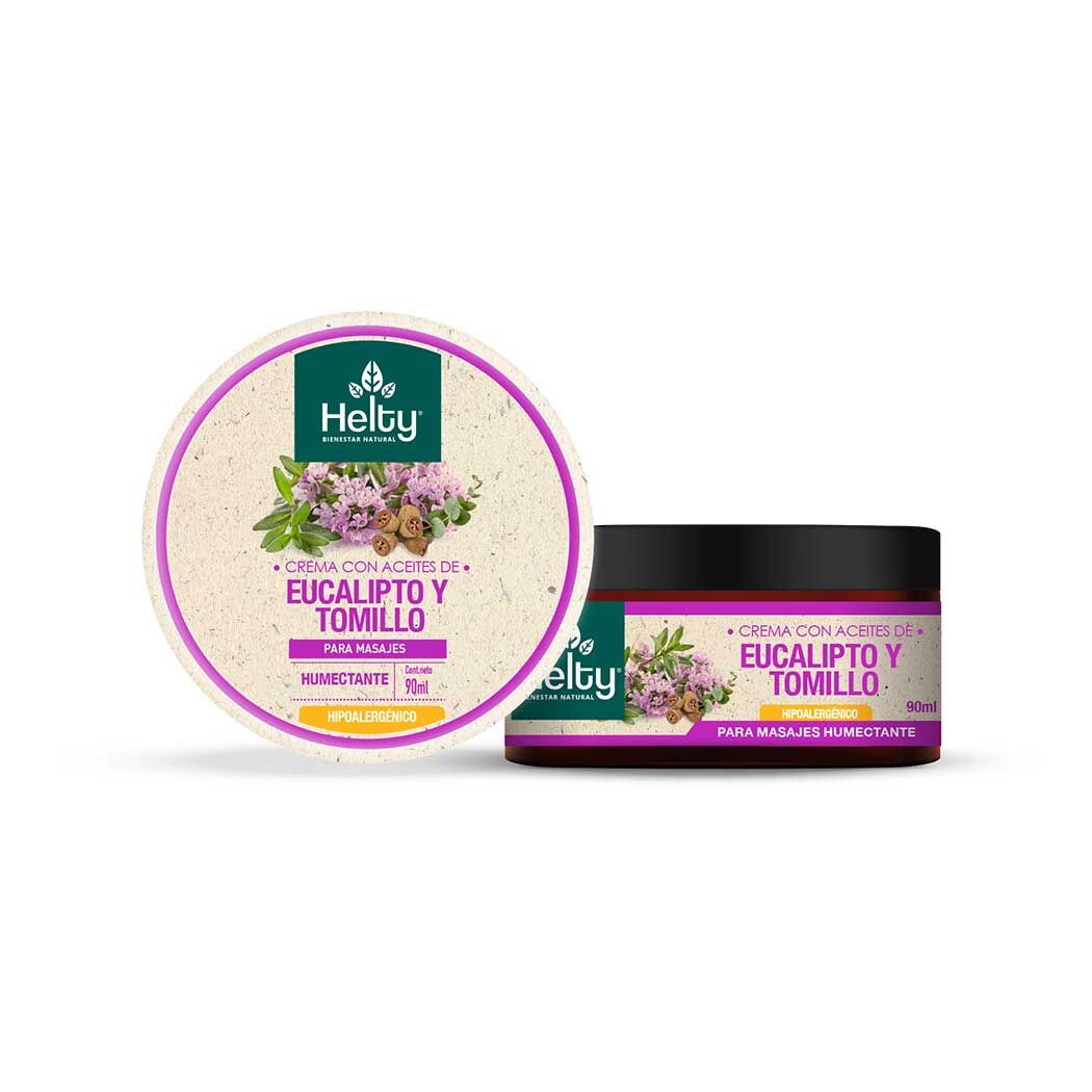 Crema Con Aceite De Eucalipto y Tomillo 90ml
