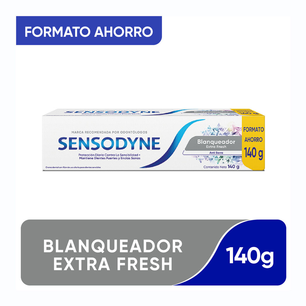 Sensodyne Blanqueador Extra Fresh 140g