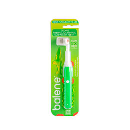 Cepillo Doble Cabezal Balene Infantil Verde