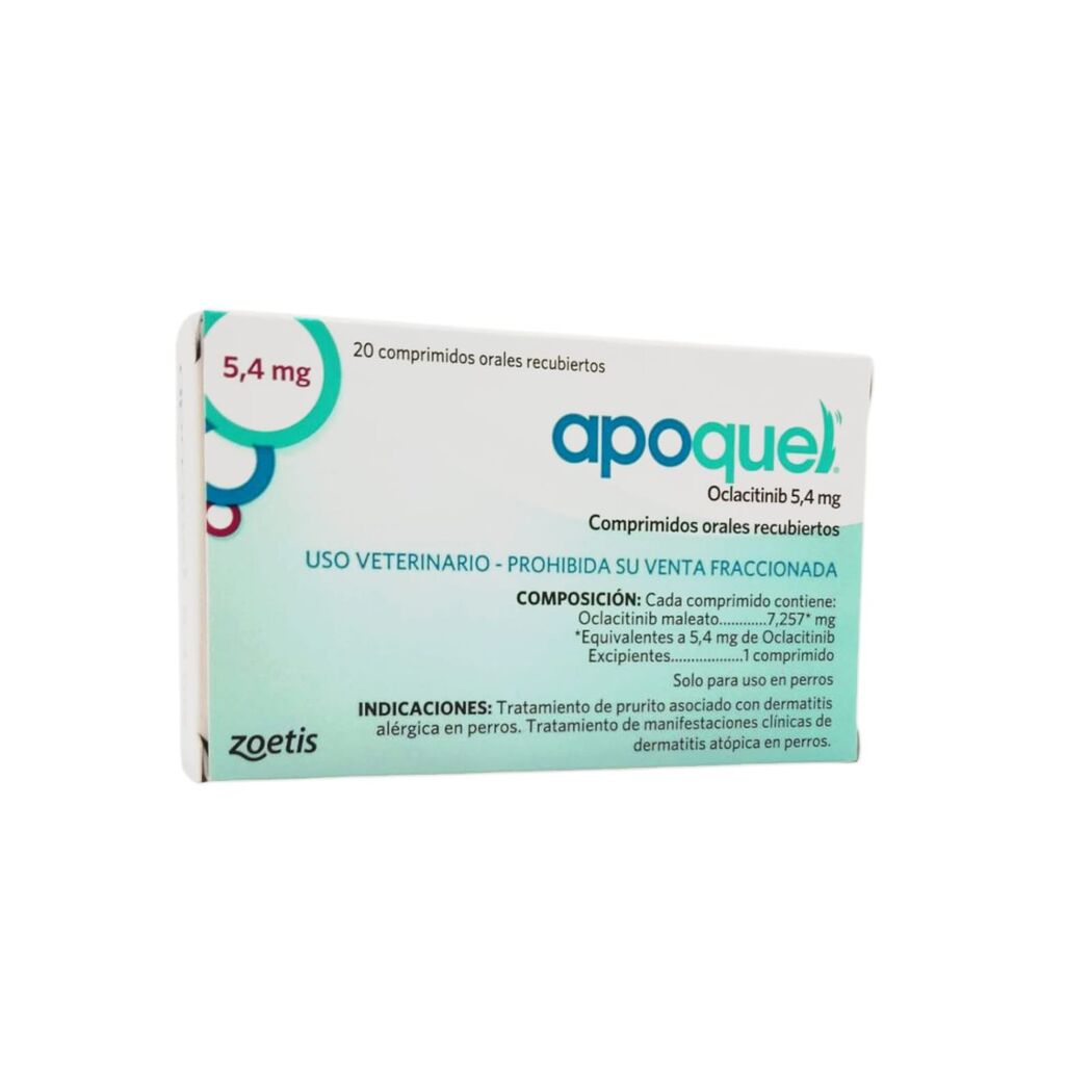 Apoquel Oclacitinib 5.4g 20 Comprimidos