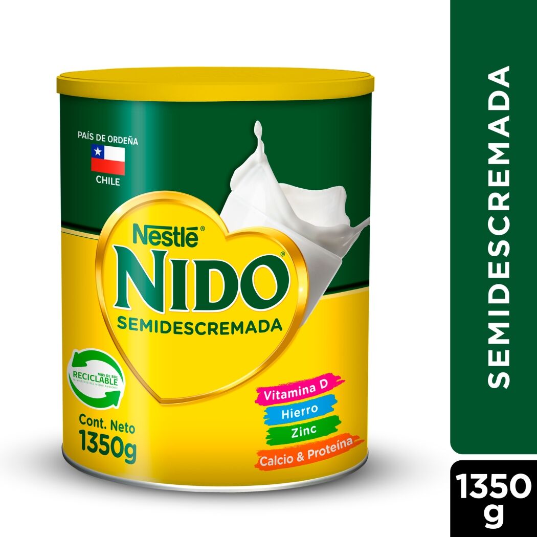 Nido Semidescremada Tarro 1350g