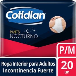Cotidian Pants Nocturno Talla P/M 20 Unidades