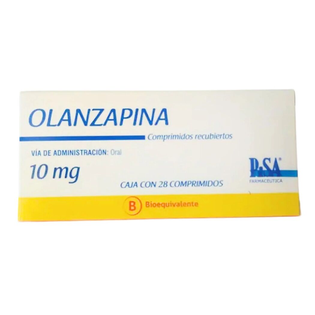 Olanzapina (B) 10mg 28 Comprimidos Recubiertos