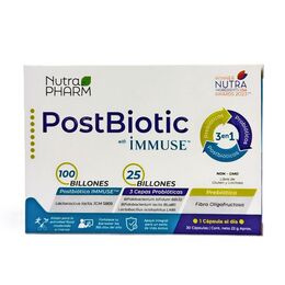 Postbiotic Immuse Adulto 30 Cápsulas