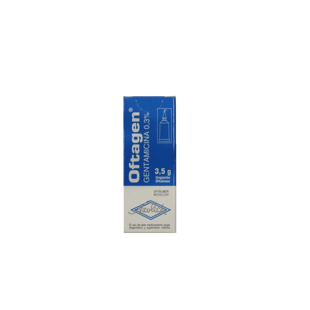 Gentamicina 0.3% Ungüento Oftálmico 3.5g
