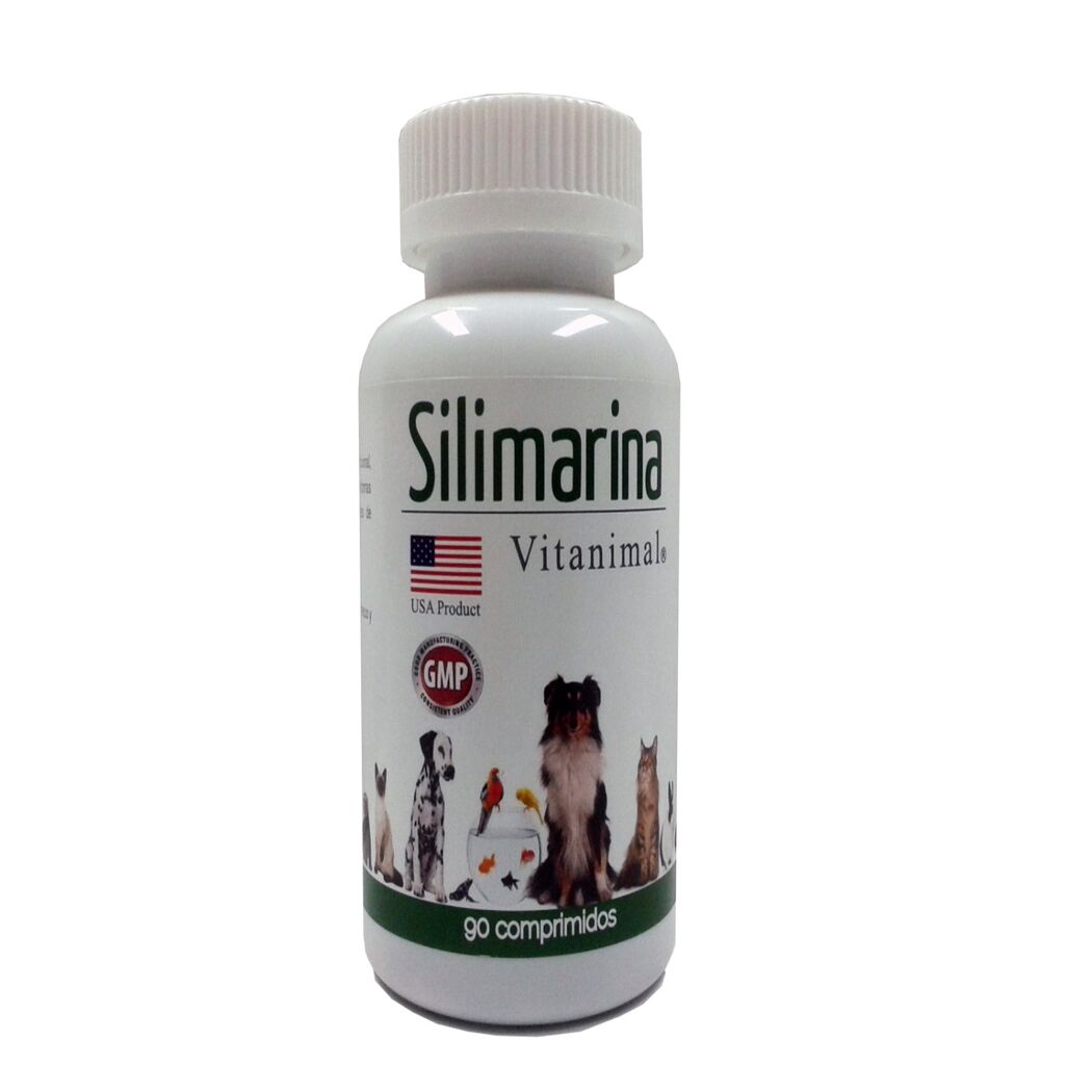 Vitanimal Silimarina 120mg 90 Comprimidos Masticables