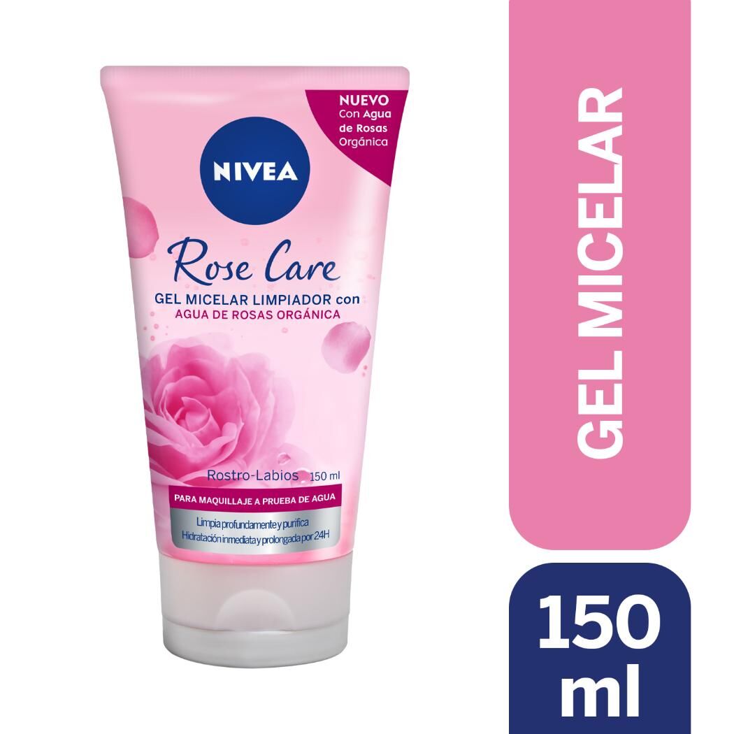 NIVEA Rose Care Gel Micelar 150ml