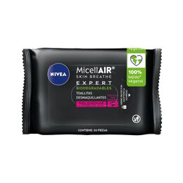 Toallitas Micelares Expert Nivea Waterproof Make Up Remover 20 Unidades