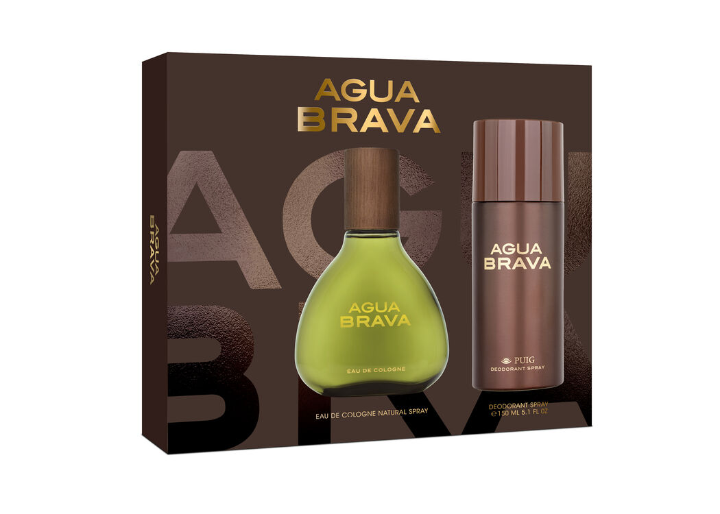 Estuche Agua Brava Eau de Cologne 100 ml + Desodorante Spray 150 ml