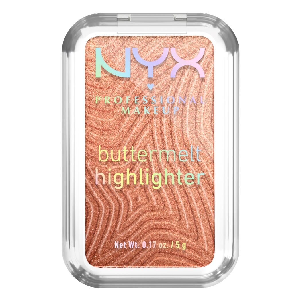Iluminador NYX Professional Makeup Buttermelt Bronze Efecto Radiante