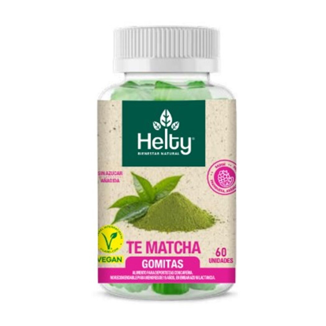 Helty Gomitas Té Matcha 60 Gomitas