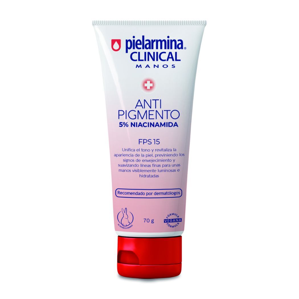 Crema de Manos Antipigmento 5% Niacinamida Pielarmina