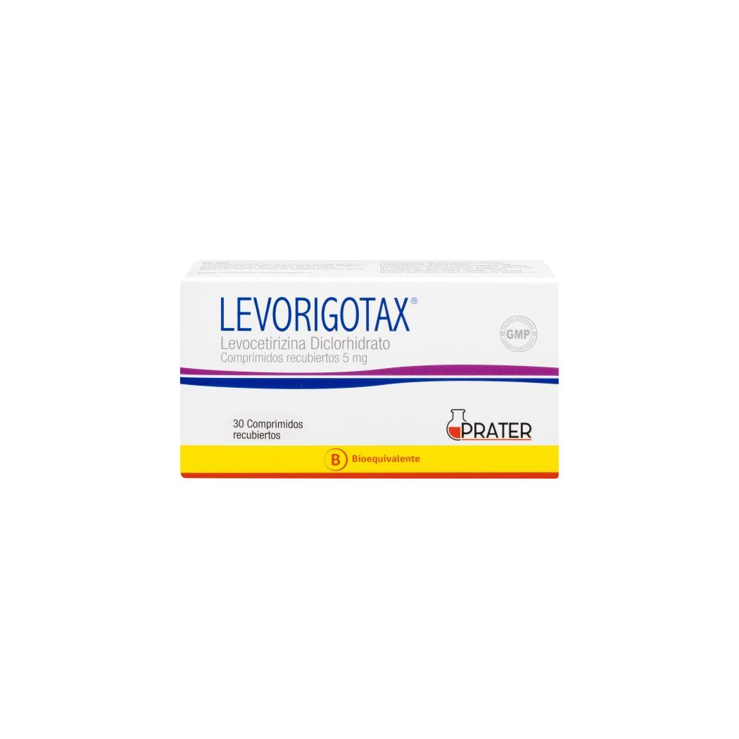 Levorigotax (B) Levocetirizina 5mg 30 Comprimidos Recubiertos