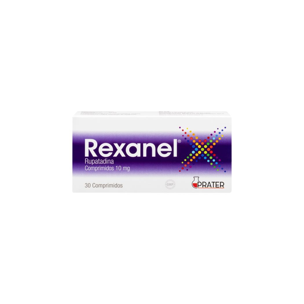 Rexanel Rupatadina 10mg 30 Comprimidos