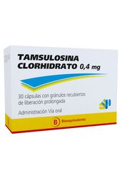 Tamsulosina (B) 0.4mg 30 Cápsulas Prolongadas