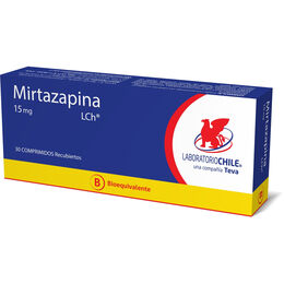Mirtazapina (B) 15mg 30 Comprimidos Recubiertos