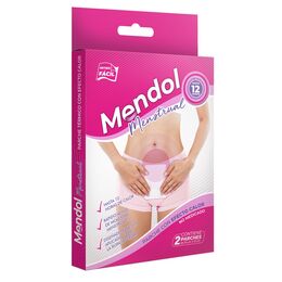 Mendol Mestrual 2 Parches Dérmicos