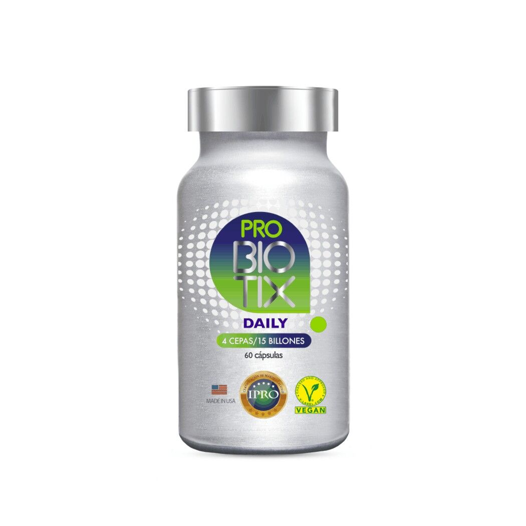 Probiotix Daily Probiótico Multicepa Para Uso Diario 60 Cápsulas