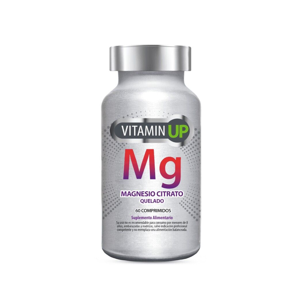 Magnesio Citrato Quelado Vitamin Up 60 Comprimidos