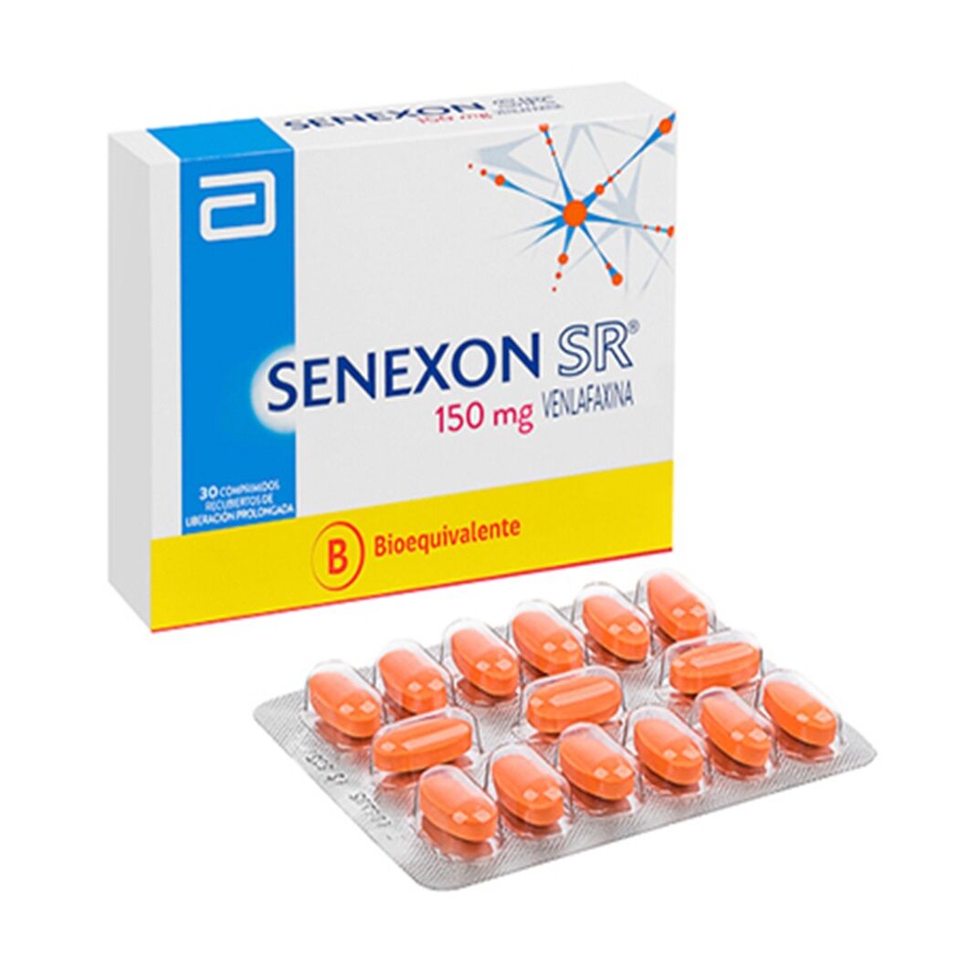 Senexon SR (B) Venlafaxina 150mg 30 Comprimidos Prolongados