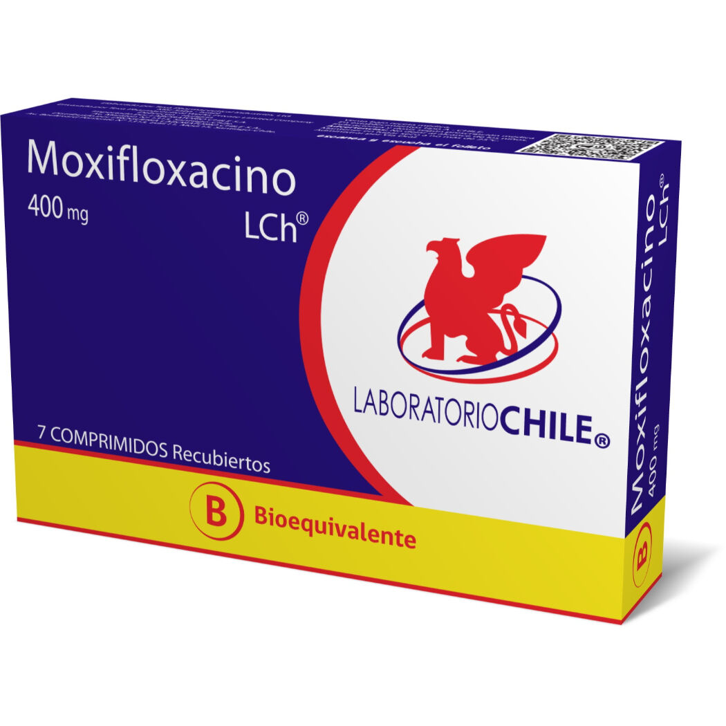 Moxifloxacino (B) 400mg 7 Comprimidos Recubiertos