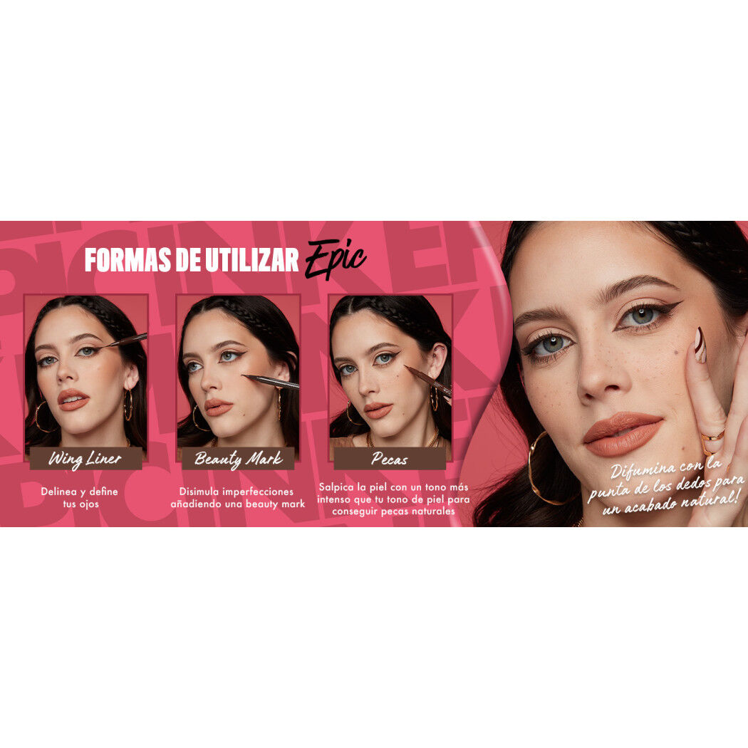 Delineador Epic Ink Liner - Graham Cracker