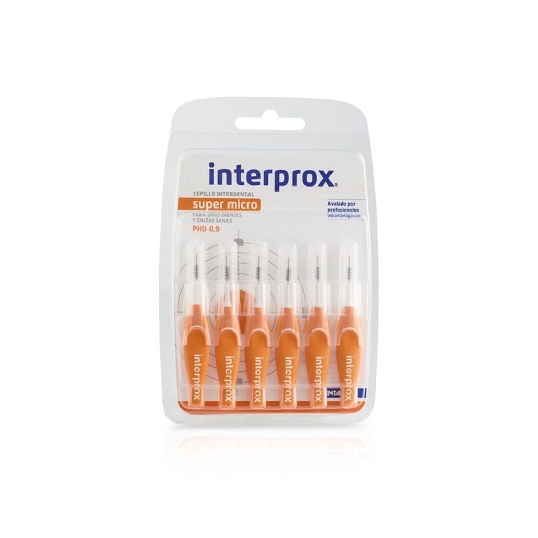 Interprox Cepillo Interdental Super Micro DP 0,9mm 6 Unidades