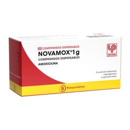 Novamox (B) Amoxicilina 1g 20 Comprimidos
