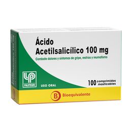 Ácido Acetil Salicílico (B) 100mg 100 Comprimidos