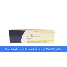 Simponi 50mg/0.5ml Inyectable 1 Autoinyector