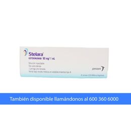Stelara Ustekinumab 90mg/1ml Inyectable 1 Jeringa Prellenada