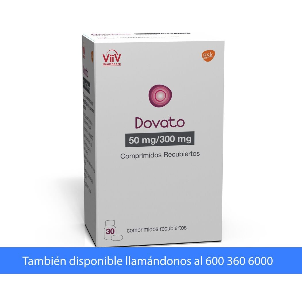 Dovato Dolutegravir / Lamivudina 30 Comprimidos Recubiertos